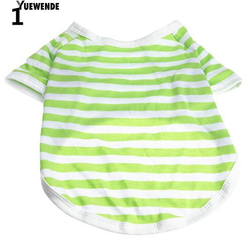 Áo thun họa tiết sọc cho thú cưng