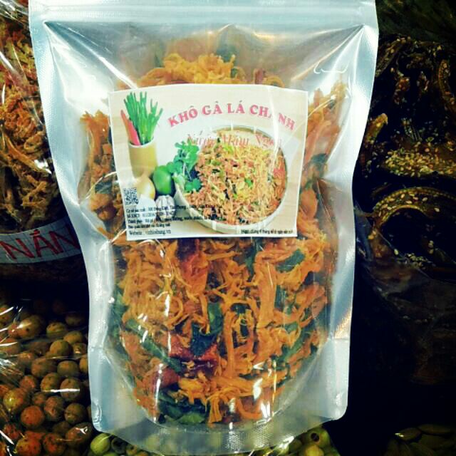 KHÔ GÀ NƯỚC MẮM LÁ CHANH LOẠI 1 _ 500GR | BigBuy360 - bigbuy360.vn