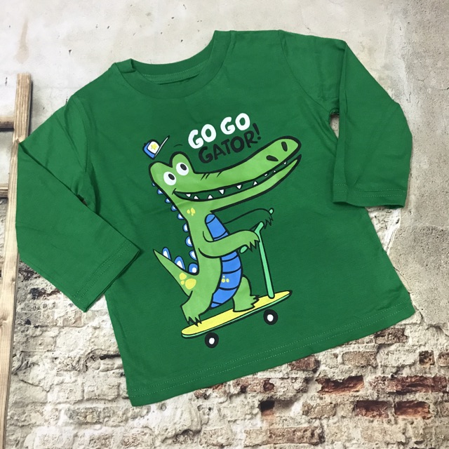 Conbo 3 áo thun bé trai tay dài vnxk 7kg -19kg