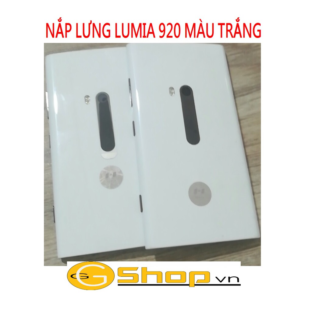 NẮP LƯNG LUMIA 920 MÀU TRẮNG