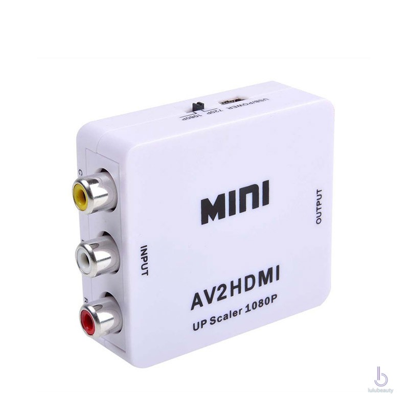 Bộ Chuyển Đổi Mini Av Sang Hdmi Video Av2Hdmi Rca Cvbs Sang Hdmi Cho Hdtv Tv Dvds