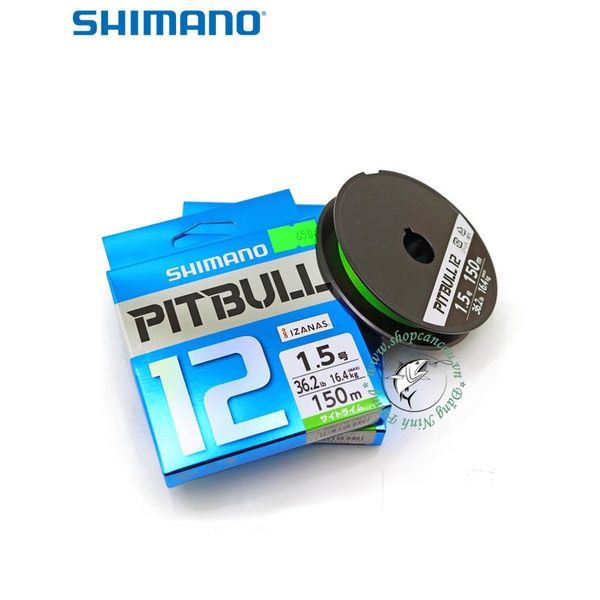 Dây câu PE Shimano Pitbull X12 - Hàng chính hãng