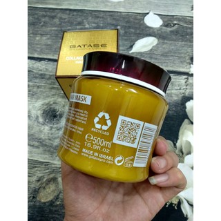 Kem ủ-hấp tóc Gatase Collagen Phục Hồi 500ml