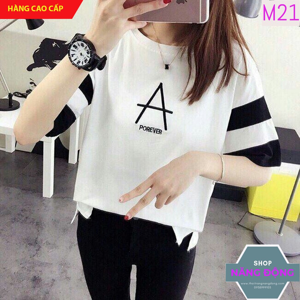 Áo Thun Nữ [CHẤT MÁT, KHÔNG XÙ] Áo phông nữ hàn quốc tay ngắn dễ thương, xinh xắn | BigBuy360 - bigbuy360.vn