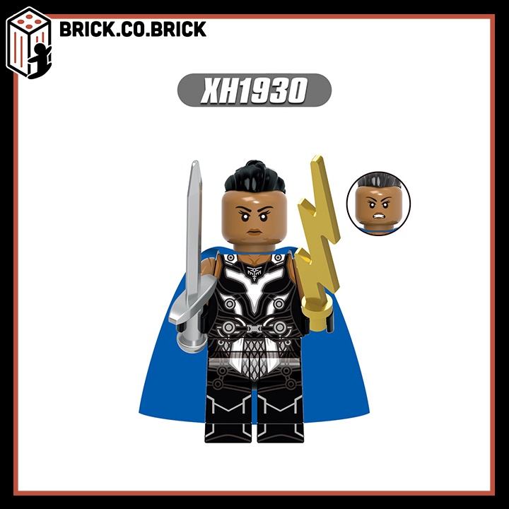 Thor 4 Love and Thunder Tình Yêu và Sấm Sét Mới Nhất Đồ chơi Lắp ráp Valkyrie Korg Jane Foster Gorr Starlord X0339