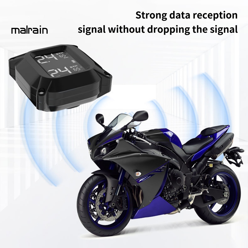 Máy Cảm Biến Áp Suất Lốp Xe Không Dây Màn Hình LCD