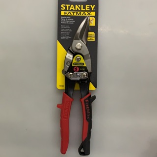 Kéo cắt tôn MAXSTEEL mũi cong trái 10in - cán đỏ STANLEY 14-562