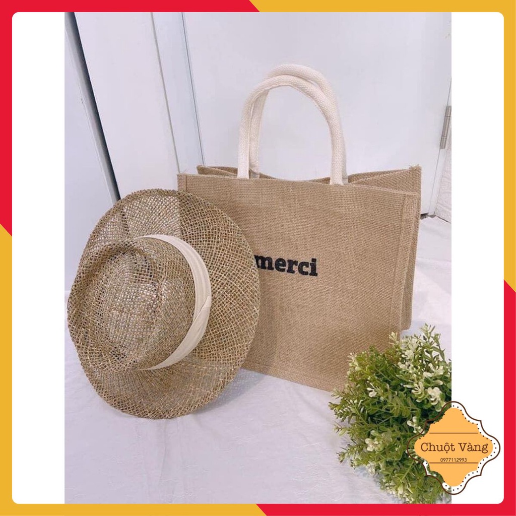 Túi cói Merci