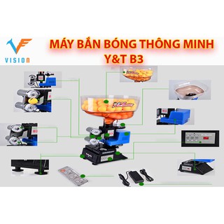 Máy Bắn Bóng Y&T B3 Thông Minh Có Điều Khiển Từ Xa Dễ Vận Chuyển