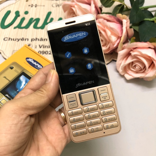 ĐIỆN THOẠI CHÍNH HÃNG BAVAPEN B22 2 SIM BẢO HÀNH 12 THÁNG | BigBuy360 - bigbuy360.vn