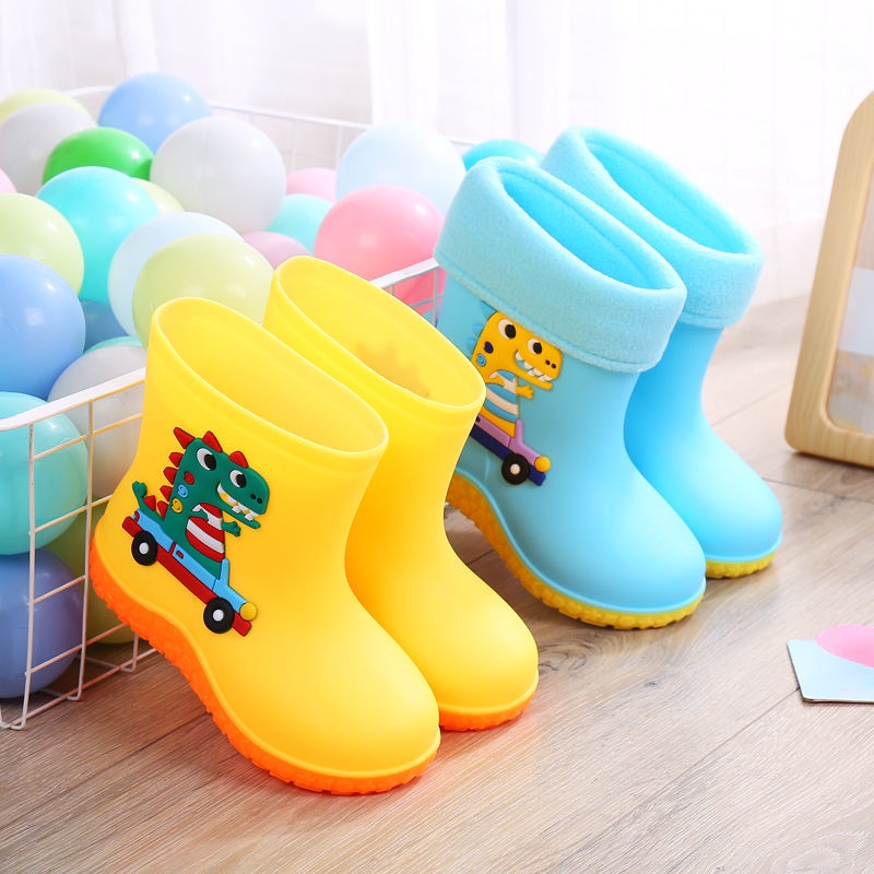 Ủng Đi Mưa Giữ Ấm Chống Trượt Thời Trang Cho Bé