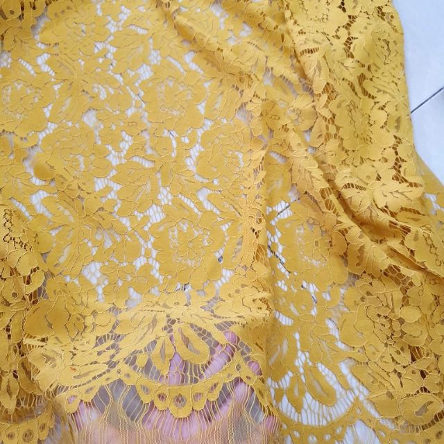 Vải ren khoang