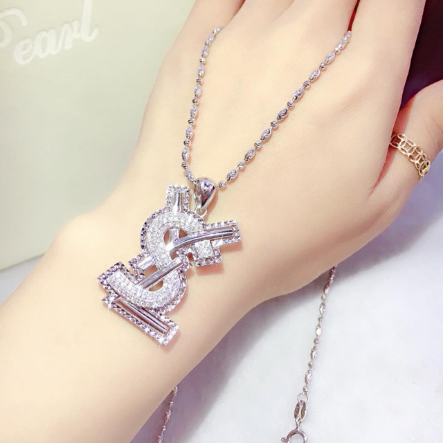 Dây chuyền bạc ý xi kim cao cấp mặt lồng sang trọng DC0359