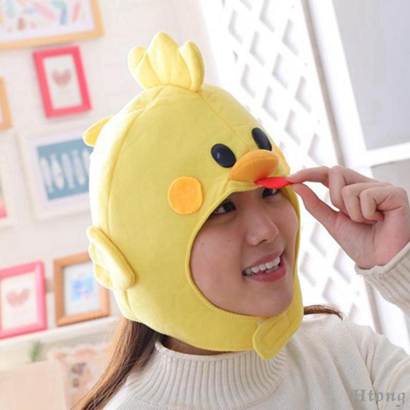 Mũ Trùm Đầu Hóa Trang Chú Gà Bằng Vải Cotton Ấm Áp Trang Trí Giáng Sinh