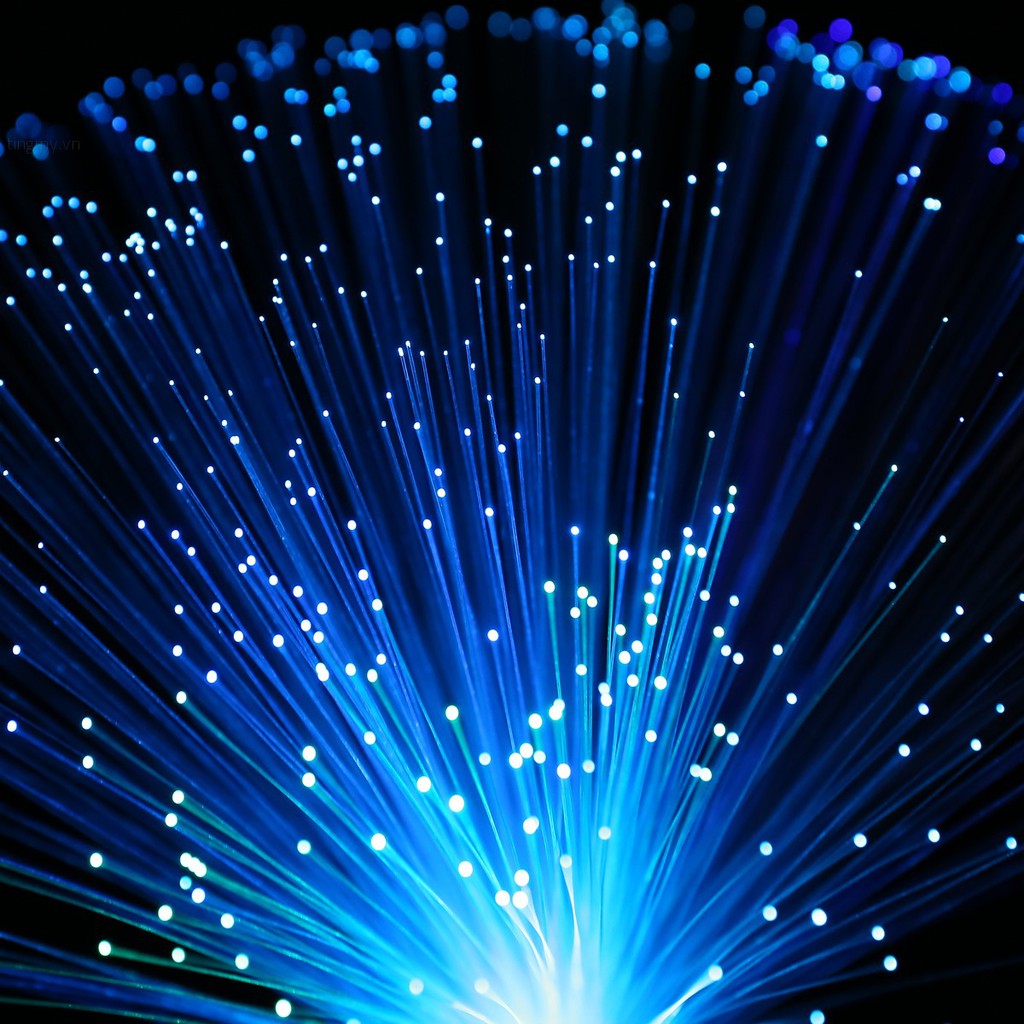 Đèn LED Đứng Sợi Quang Thay Đổi Màu Sắc Trang Trí Nhà Cửa