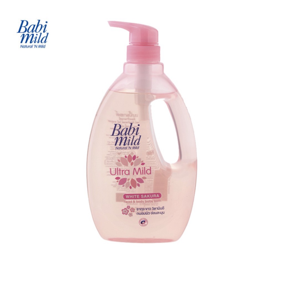 Sữa tắm trẻ em Babi Mild - White Sakura chai 850ml - 100961731