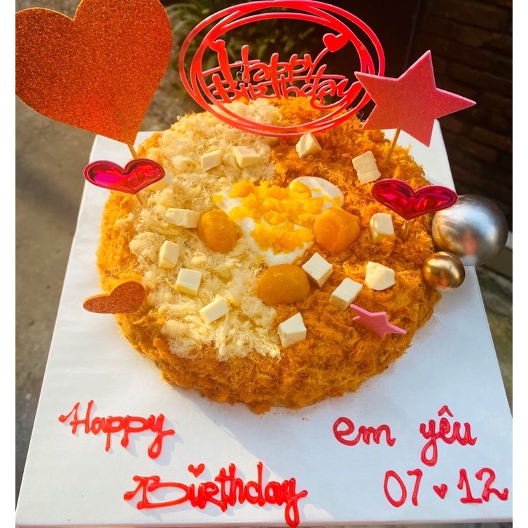 Bông lan trứng muối gato