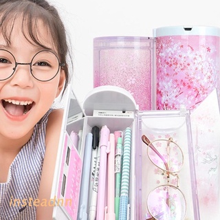 Hộp bút thông minh INSTA có khóa số và máy tính cho bé