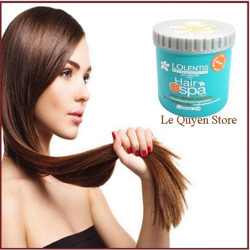 [HÀNG CHÍNH HÃNG] 💝 Ủ Ṫóc Siêu Mềm Mượt Lolentis Hair Spa Leelawadee Nano Thái Lan 500ml