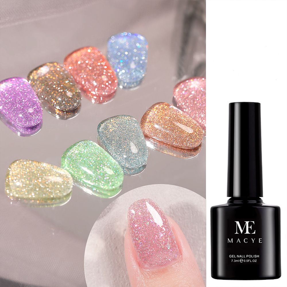 [Hàng mới về] Sơn móng tay kim tuyến lấp lánh lâu trôi thời trang DIY tùy chọn màu sắc
