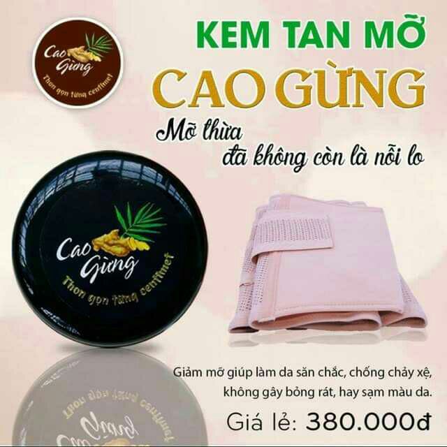 Cao gừng tan mỡ Panagol