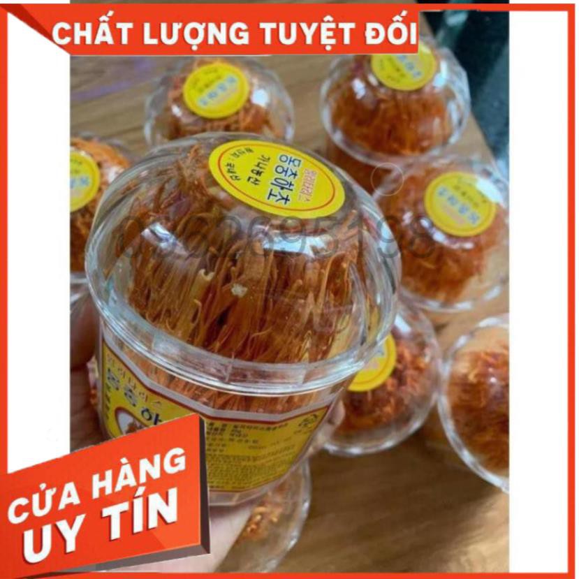 GIÁ TỐT: 2 hộp x 45g/ hộp Hoa Đông Trùng Hạ Thảo Hàn Quốc Dạng Khô cao cấp