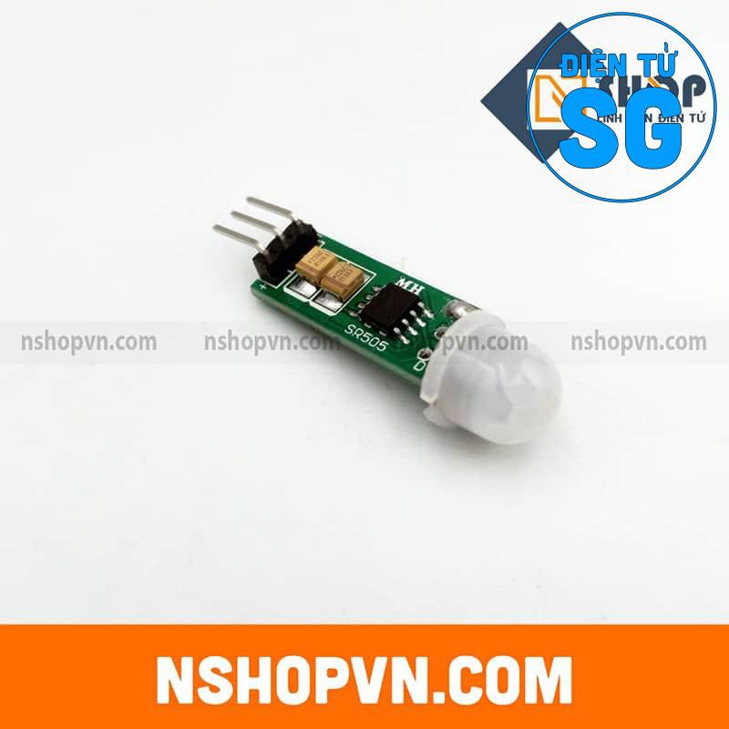 Cảm Biến Thân Nhiệt Chuyển Động PIR SR505 Mini - VF5H