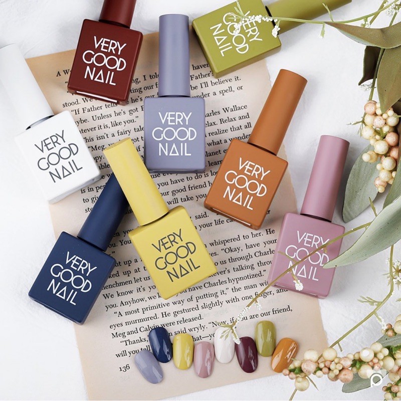 Sơn gel very good nail chính hãng hàn quốc set harmony 2020