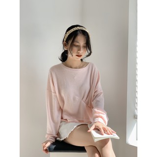áo thun xốp vạt may rúm TKP110 1994closet