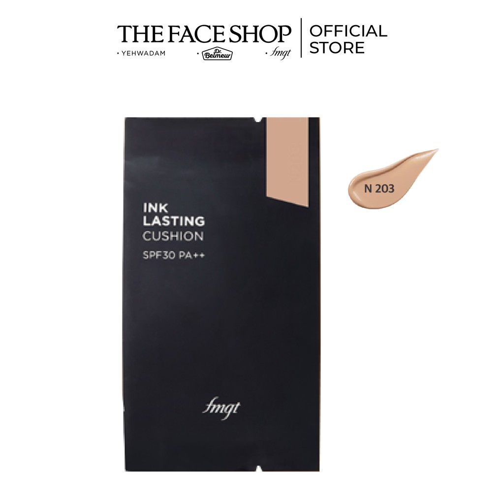 [Mã COSTFS205 -8% đơn 250K] Phấn Nước Trang Điểm (Lõi) TheFaceShop Ink Lasting Cushion (Refill) 15g