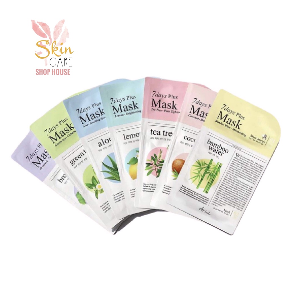 Mặt Nạ 7 Ngày Tinh Chất Thiên Nhiên Ariul 7days Plus Mask 20g