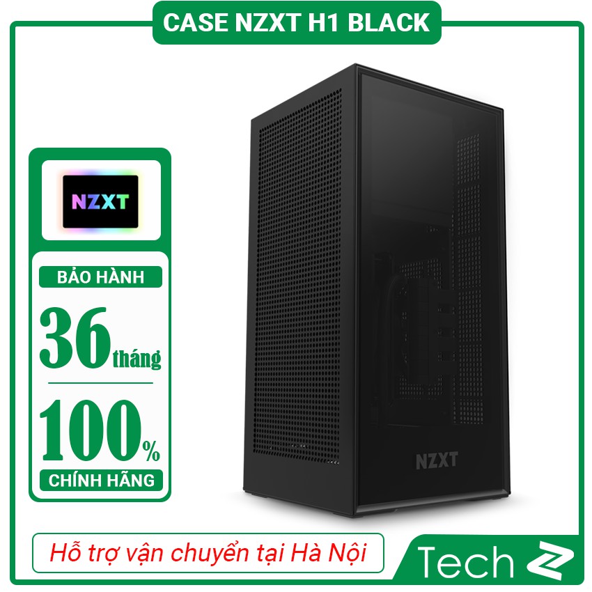 Vỏ case NZXT H1 (Mini Tower/Màu Đen)