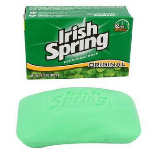 [Hàng USA] XÀ BÔNG CỤC IRISH SPRING 106Gr DIỆT KHUẨN