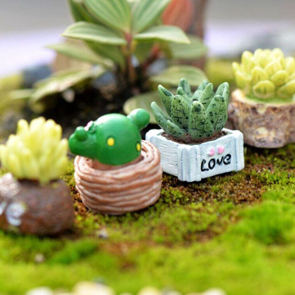 Chậu Cây Xương Rồng Giả Trang Trí