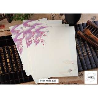 Giấy viết thư cổ trang B5
