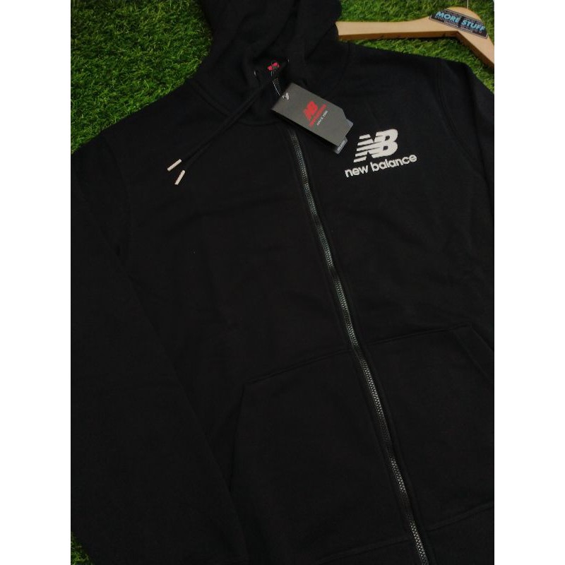 Áo Hoodie New Balance Chính Hãng Phối Khóa Kéo Trẻ Trung Năng Động