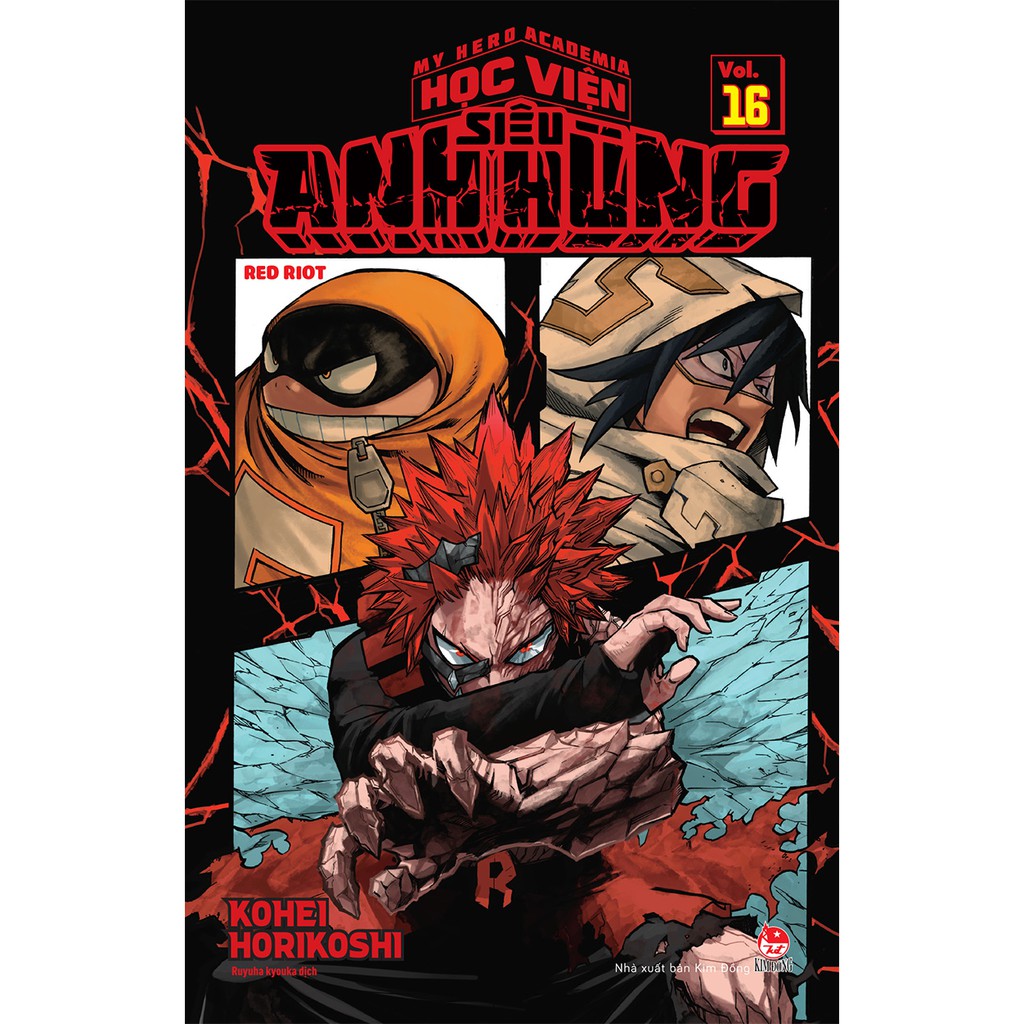 Truyện tranh Học viện siêu anh hùng - Tập 16 - My Hero Academia - Boku No Hero Academia - NXB Kim Đồng