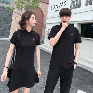 Đồ Đôi Nam Nữ, Set Áo Váy Đôi Thời Trang Thiết Kế Phong Cách Hàn Quốc