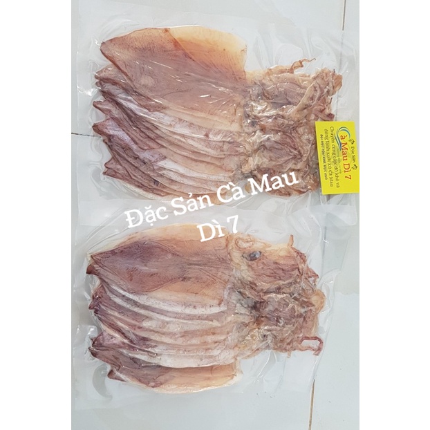 [500Gram] Mực khô Sông Đốc, Cà Mau, mực câu loại 20-25 con 1kg