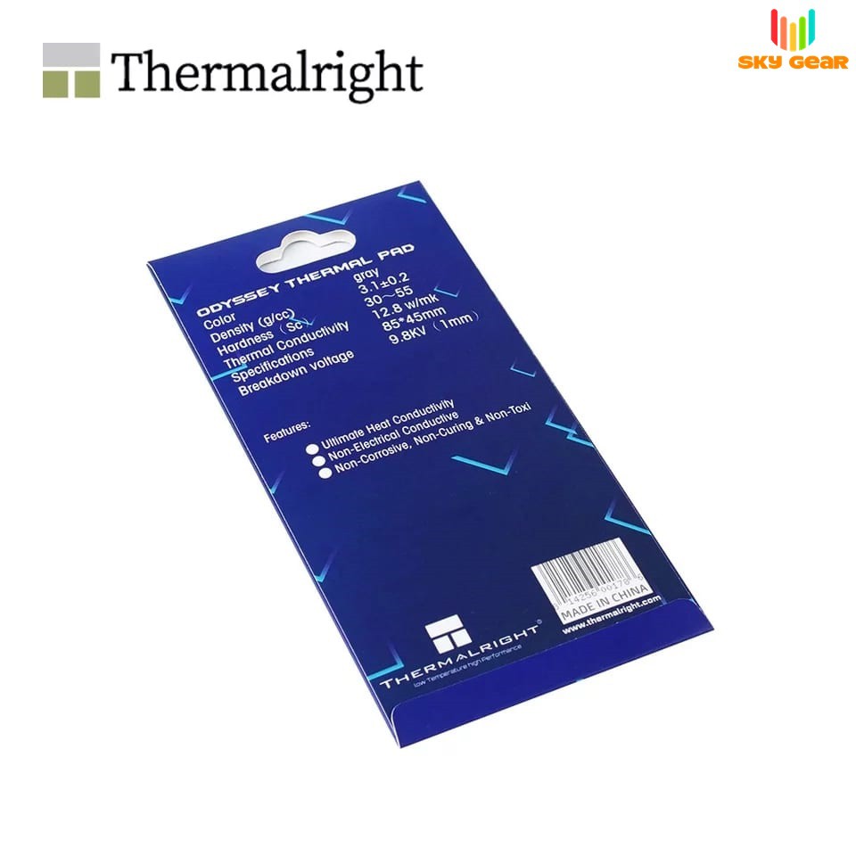 Miếng tản nhiệt Thermalright EXTREME ODYSSEY Thermal Pad 85*45
