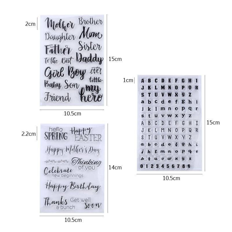 Khuôn silicon làm bánh quy hình chữ cái tiếng anh sáng tạo