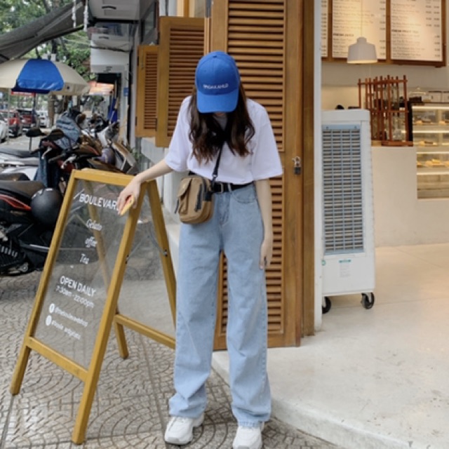 đơn 99K] QUẦN JEANS SUÔNG HÀN QUỐC Q3100 (ảnh thật/sẵn)