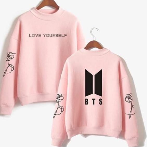 Áo Hoodie Họa Tiết Bts Bt21 Jimin Jungkook Rm Suga V Jin Nm0675