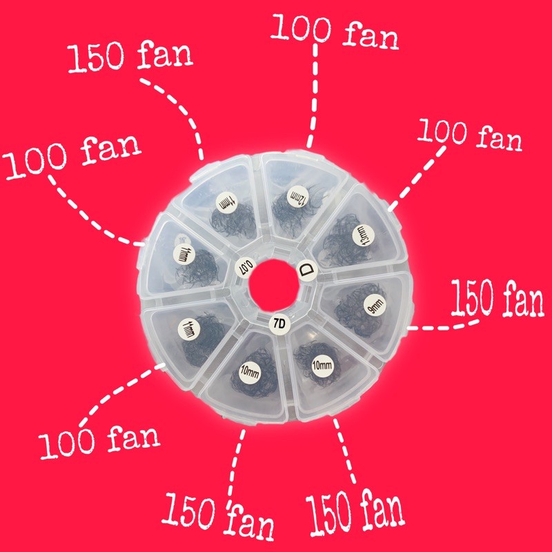 Mi fan từ 3d—>7d mix size bao đẹp 🥰