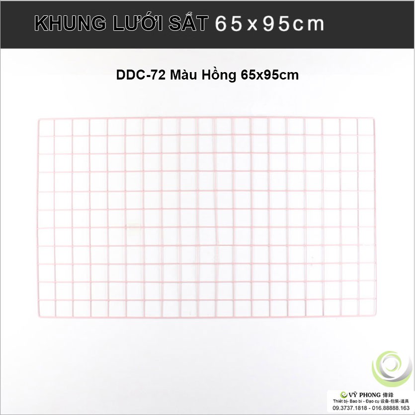 KHUNG LƯỚI SẮT MẮT TO DECOR TRANG TRÍ CHỤP ẢNH SẢN PHẨM DDC-72,73,74,74A,74B