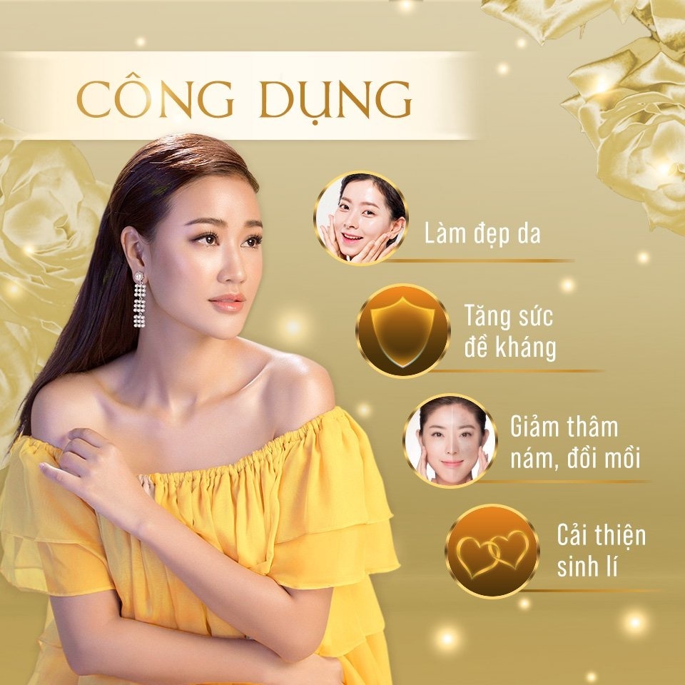 Hộp Collagen Dạng Uống Una Collagen Nest CICI THƯỢNG ĐỈNH YẾN Cân Bằng Nội Tiết, Giúp Da Căng Bóng Hồng Hào