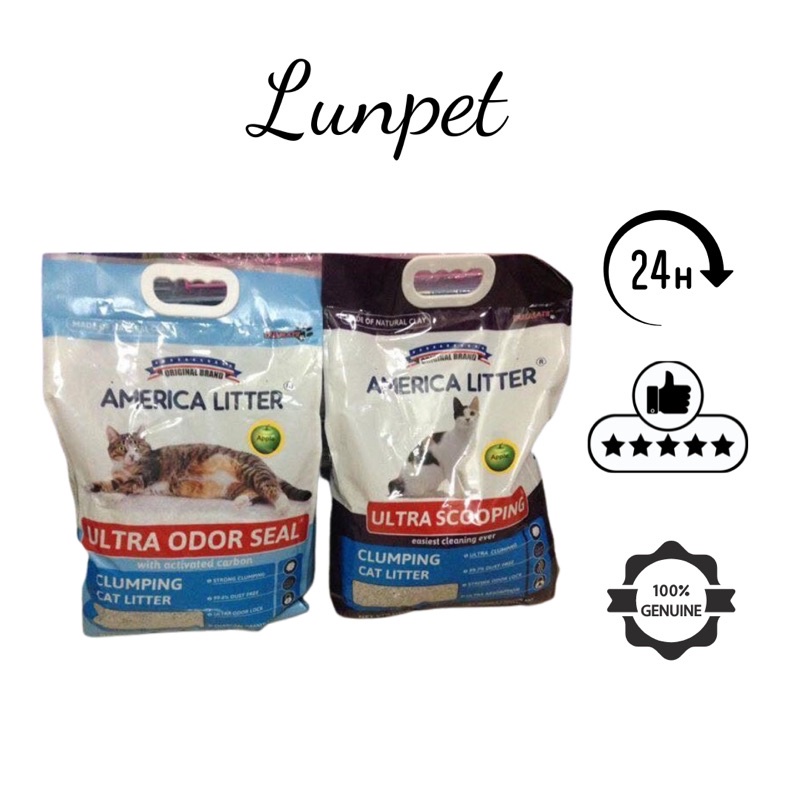 Cát vệ sinh american 10l- cát mỹ