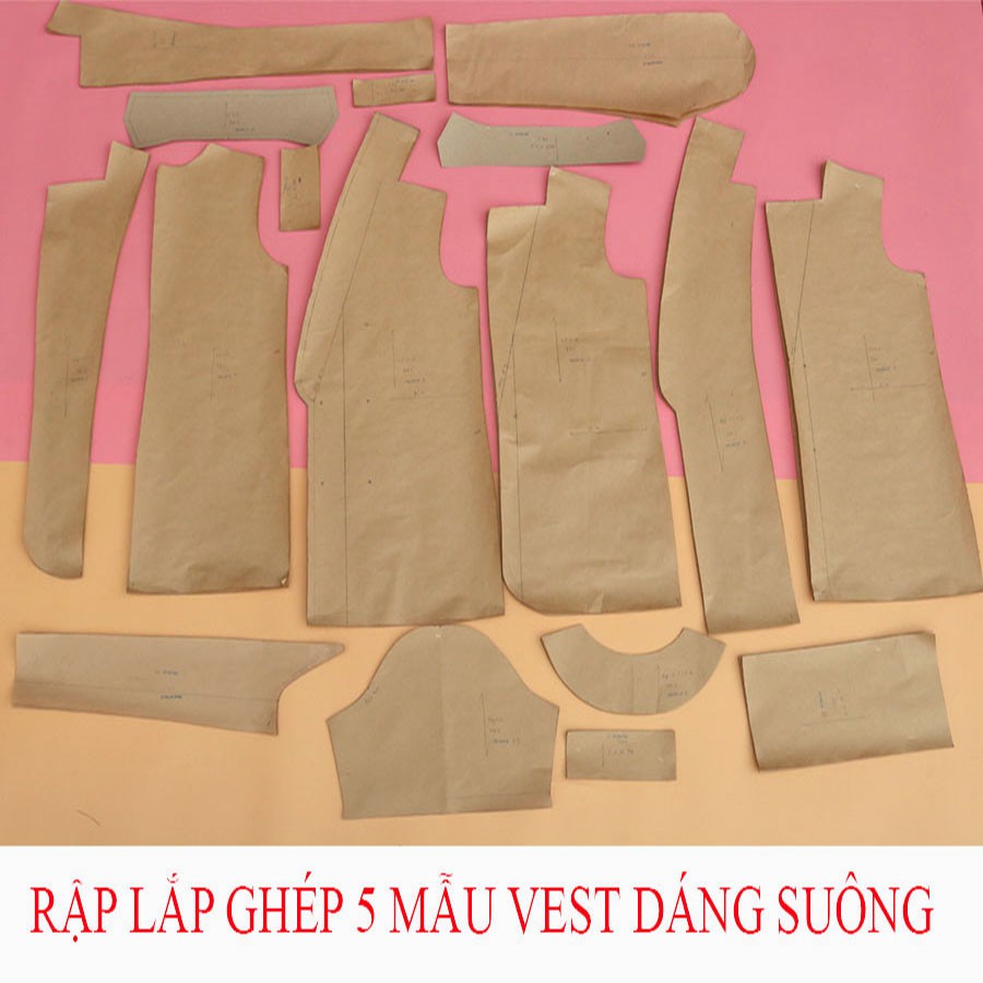 RẬP LẮP GHÉP 5 MẪU VEST SUÔNG ( KHÔNG PHẢI BÁN VEST)