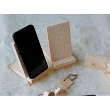 Giá đỡ điện thoại handmade/ Giá đỡ gỗ tự nhiên Vipdeisgn0