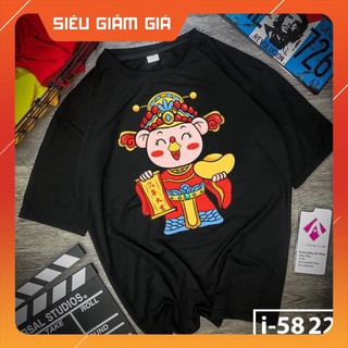 [ GIÁ GỐC ] I5822 Áo Thun Gia Đình Tết Cổ Tròn In Hình Con Chuột Chất  Thun Cotton Co Gian  4 Chiều Mềm Mịn